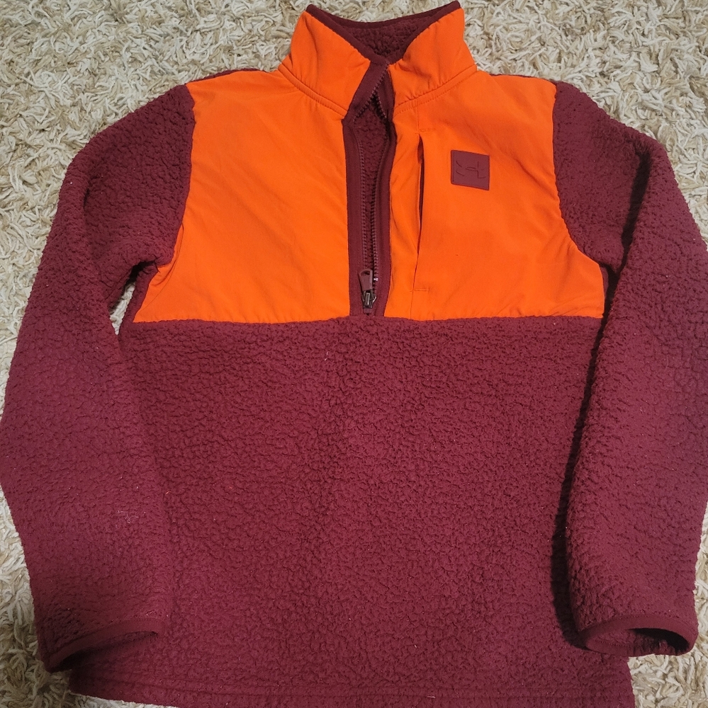 Youth Under Armour 1/4 zip fleece